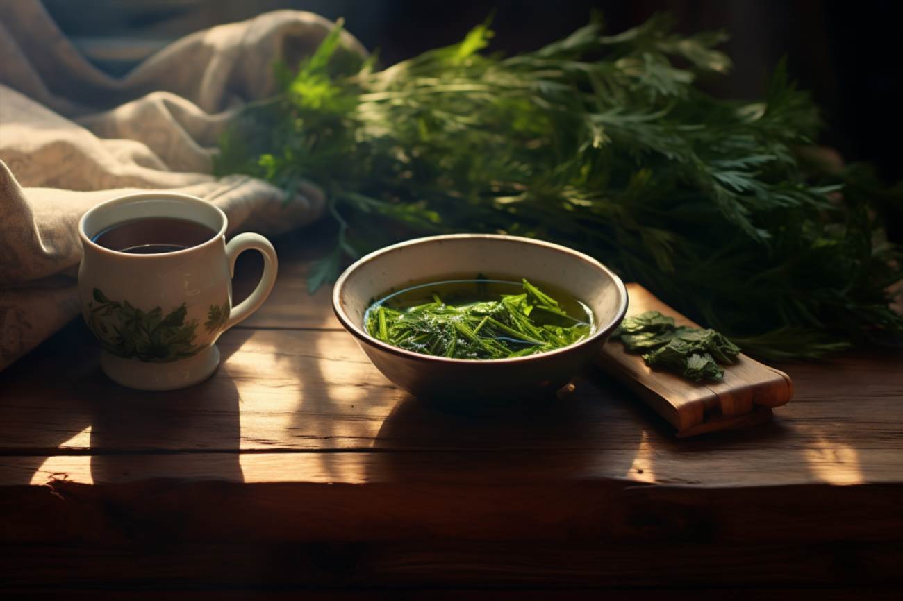 Ceaiul de leuștean: descoperă beneficiile și gustul unic